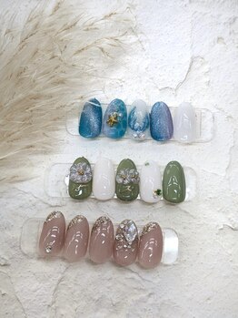 エムズネイル 本店/7月Cサンプル ¥9600