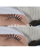 ソレイユ フロム イッツ(soleil from IT's)/フラットラッシュ LEDエクステ