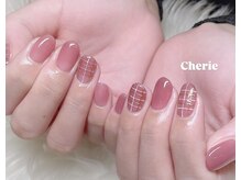 シェリエ(Cherie)/チェックネイル