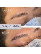 ネイルアイサロンアンドスクール リッカ(Lycka)/メンズ眉毛/パラレルブロウ