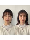 お客様ヘアメイクBefore/After