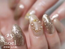 ノエル(Noel)/クリスマスリースネイル