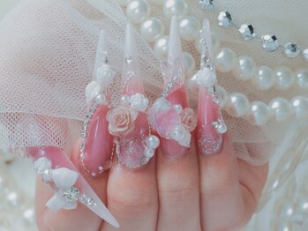 ベスティオーラの写真/[スカルプ盛り放題Art10本コース¥15800]この細さ/薄さ/フォルムの美しさ。スカルプだからできる絶妙アート