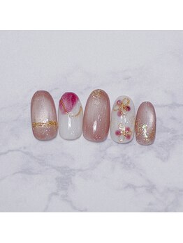 マグネット×お花