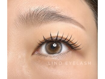 リノ アイラッシュ(Lino eyelash)の写真/大人気!ナチュラルデザイン◎束感お仕上げでナチュラルだけど華やかなお目元に!朝の時短にも◎
