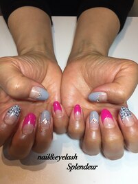 ツイードネイル