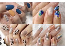 ネイルサロン ラディー(Nail Salon RADIE)の雰囲気（定額デザインもカラーチェンジ無料！400色～ご用意！）