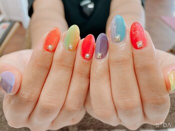 ネイルサロン ティプレシャス(T Precious)/カラフルネイル♪