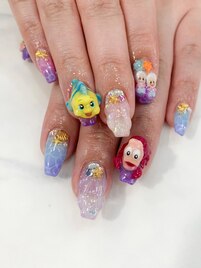 キャラクターネイル