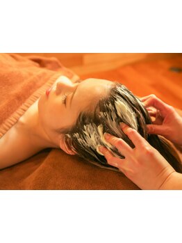 ヘッドスパで癒されたい