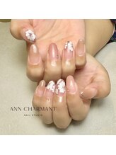 アンシャルマンネイルスタジオ(Ann charmant nail studio)/お任せニュアンデザイン¥8,800