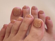 イチナナネイル(17nail)/【フット】フラッシュネイル