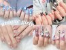【山口指名限定☆】個性派デザインネイル　7700円～