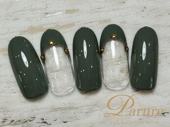 定額Aコース カーキ フレンチ