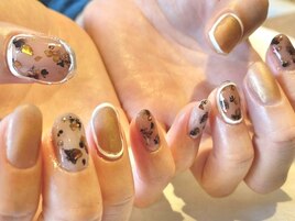 インク×ぷっくりニュアンス