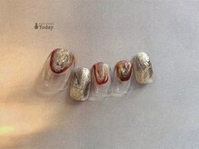 ネイルサロン トゥデイ 心斎橋店(Today)/Clear Natural art¥8300→¥4800