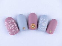 まつげアンドネイル ディアマンローズ(DIAMANT ROSE)/お洒落タイルネイル 90分6930円