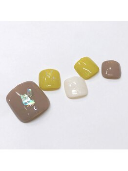 リーチェココ 筑紫野店(RICHE.coco)/ニュアンスフットネイル