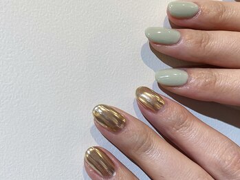 アンティム ネイル(INTIME nail)/パステル×mirror