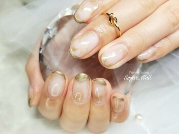 シュガーネイル(sugar nail)/ふわふわニュアンスネイル