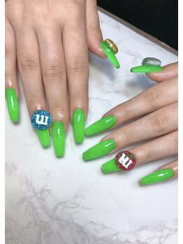 ナチュリア(Natulea)/蛍光スカルプネイル