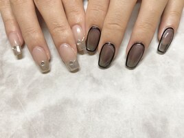 アシンメトリーネイル