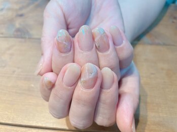 アトリエ ツメ(atelier TsuMe)/ヌーディーネイル/ニュアンス