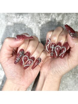 ネイルズ ヒマワリ(Nails Himawari)/【松田担当】チップ長さだし10本