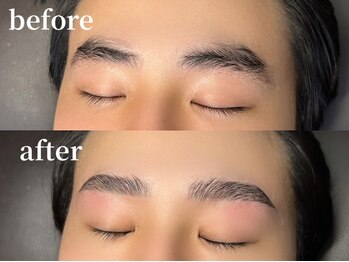 エムズアイブロウ 大阪京橋店(M’sアイブロウ)/メンズハリウッドブロウリフト