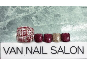 ヴァンネイル 海老名店(Van Nail)/フット定額デザイン