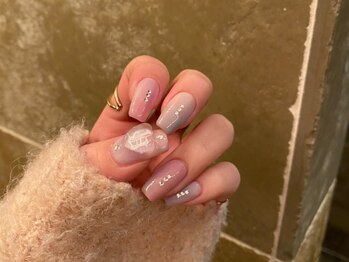 シェリーラメール 渋谷(cherielamer)/くすみネイル