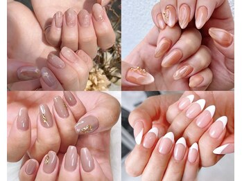 リグネイルスタジオ(Lig nail studio)の写真/シンプルこそ、デザイン、フォルムにこだわりを。自爪のコンプレックスの寄り添い、自信の持てる指先へ♪