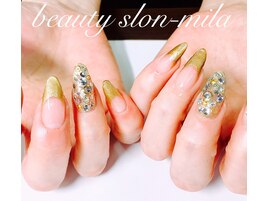 フレンチビジューネイル