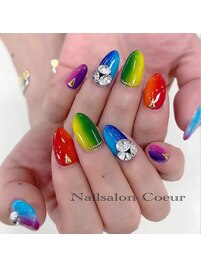 レインボーネイル