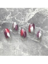 ヴァンネイル 海老名店(Van Nail)/塗りかけデザイン￥4200