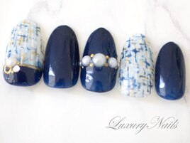 綺麗めツイードNail