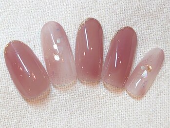 ネイルデコ(nail DECO)/冬アート