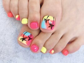 ヤシの木ネイル