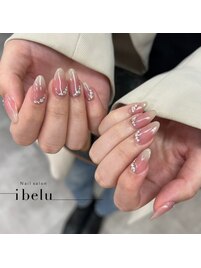 花びらネイル