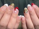 クリスマスネイル