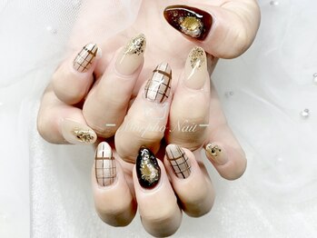 モルフォネイル(Morpho nail)/#ニュアンスネイル #マーブル