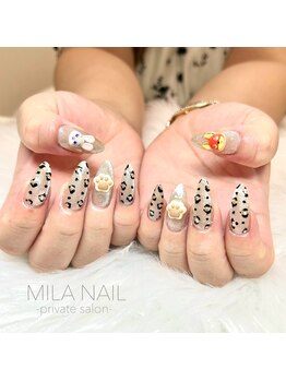 ミラ ネイル(MILA NAIL)/アート+コース◆持込パーツ