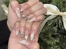 ホランイネイル(HORANGI NAIL)/12月デザイン定額[B]自爪ロング