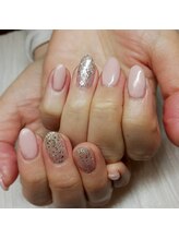 ウェリネイルサロン(WelinailSalon)/シンプル　２カラー　3980円
