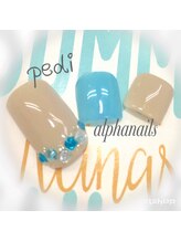 アルファ ネイルズ(ALPHA NAILS)/初回クーポン≫フット定額