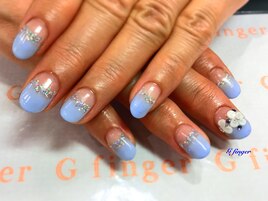 3Dフラワーネイル