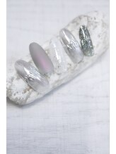 ラルネイル 大宮(Lull. nail)/シルバー＊アンニュイart