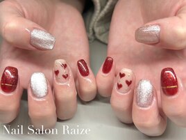 定額ネイル/ハートネイル