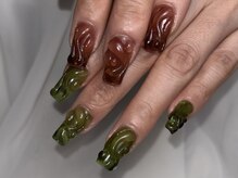 ホランイネイル(HORANGI NAIL)/フリーアートL＋長さ出だし