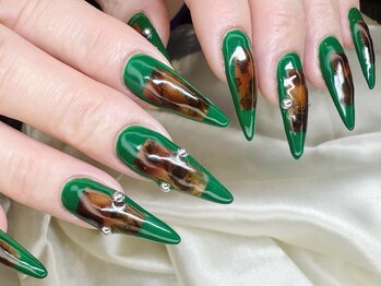 フォレスト(FOREST Hair&Nail)/べっこうネイル